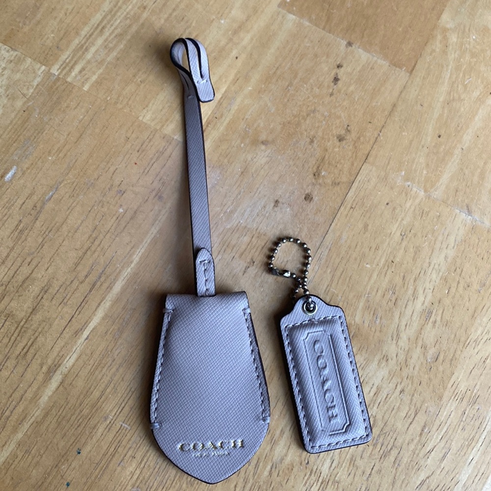 Coach bag charm in good condition